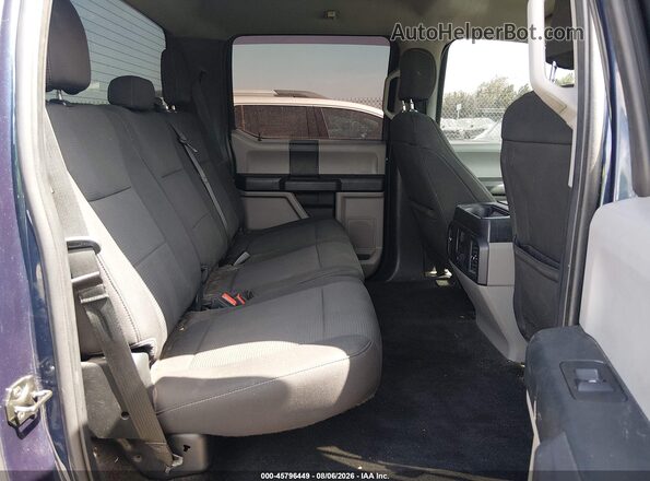 1FTEW1CP7JFA05729 2018 FORD F150 Dark Blue Vista de la etiqueta del VIN