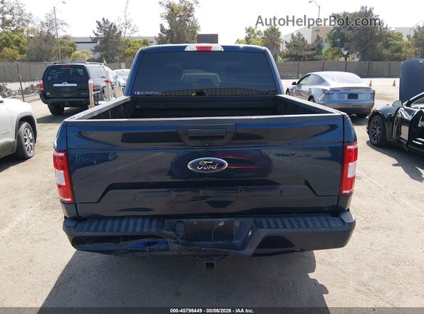 1FTEW1CP7JFA05729 2018 FORD F150 Dark Blue 
