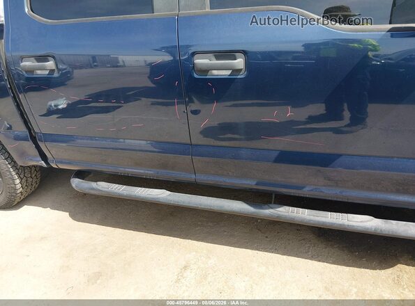 1FTEW1CP7JFA05729 2018 FORD F150 Dark Blue 