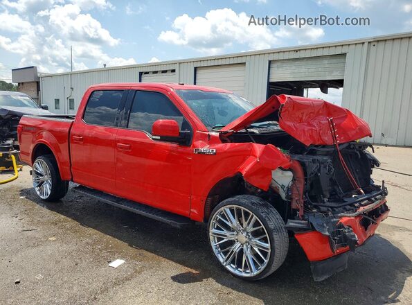 1FTEW1CP7JFB45182 2018 FORD F150 Red Передня права чверть