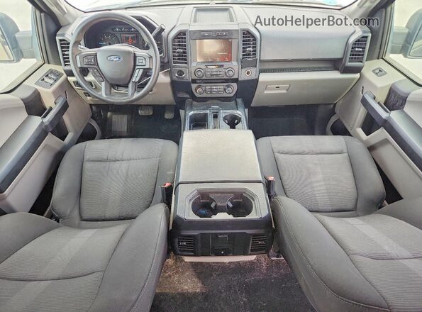 1FTEW1CP7JFC14713 2018 FORD F150 Gray წინა პანელის ხედი