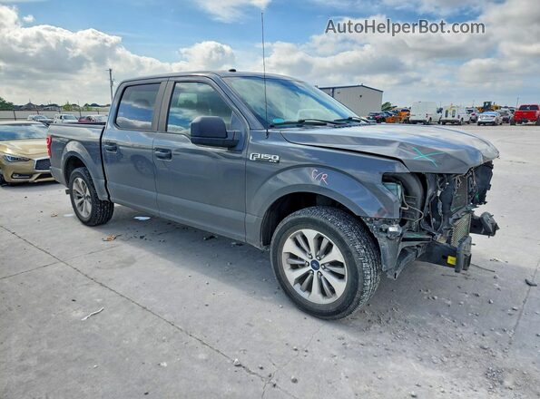 1FTEW1CP7JFC14713 2018 FORD F150 Gray წინა მარჯვენა