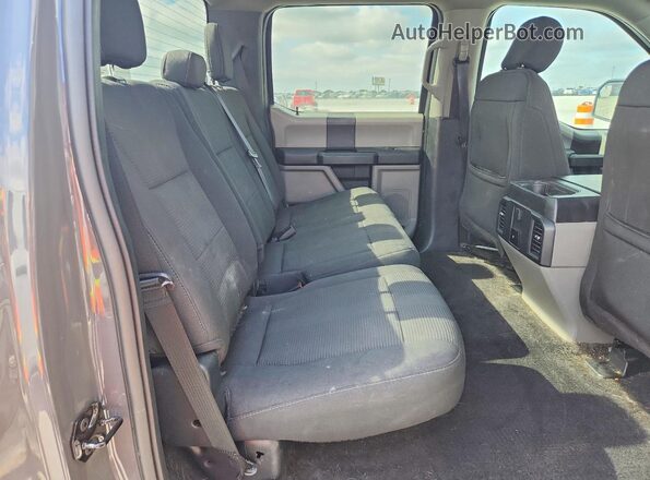 1FTEW1CP7JFC14713 2018 FORD F150 Gray უკანა სავარძლების ხედი