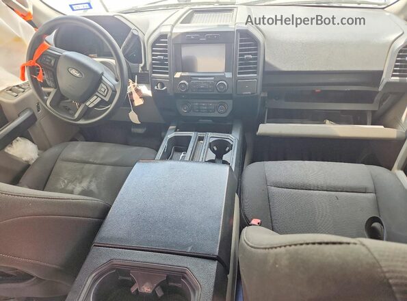 1FTEW1CP7JKD04760 2018 FORD F150 Silver Dashboard view