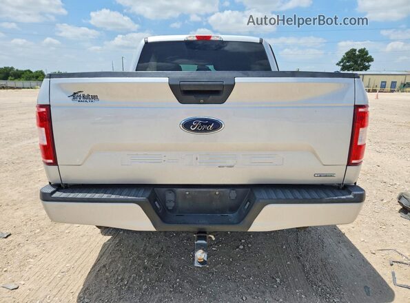 1FTEW1CP7JKD04760 2018 FORD F150 Silver Rear view