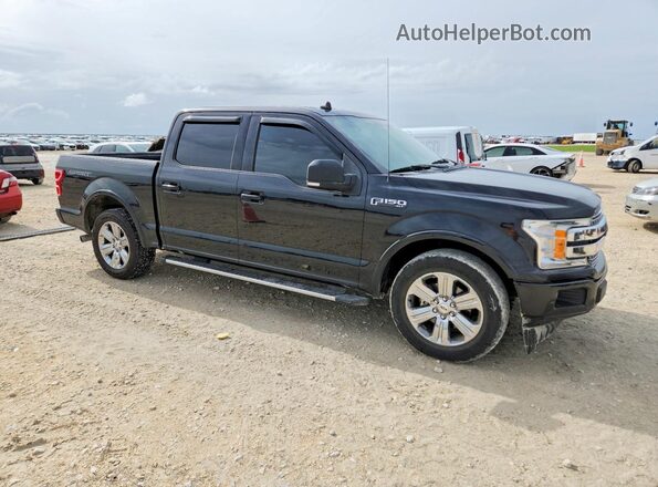 1FTEW1CP7KFB33177 2019 FORD F150 Black წინა მარჯვენა