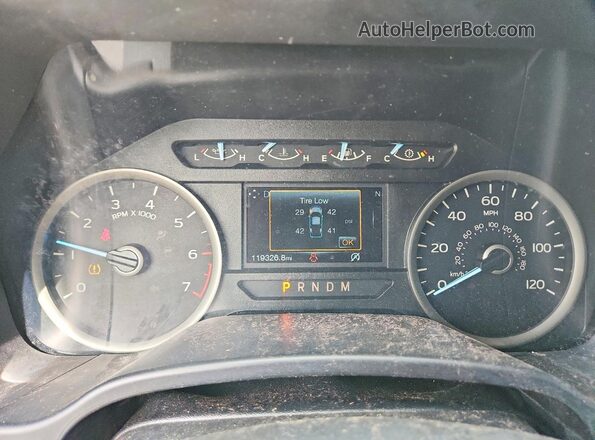 1FTEW1CP7KFB33177 2019 FORD F150 Black ხელსაწყოთა პანელის ხედი