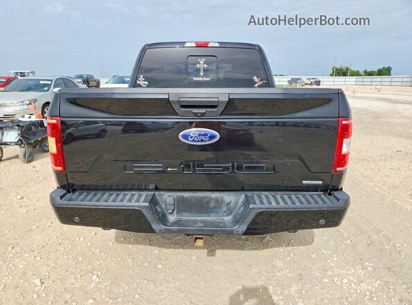 1FTEW1CP7KFB33177 2019 FORD F150 Black უკანა ხედი