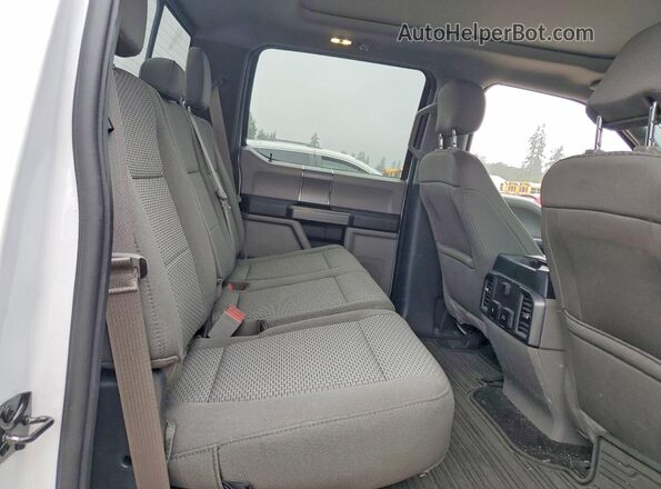 1FTEW1CP7KKC04451 2019 FORD F150 White Հետևի նստատեղերի տեսք