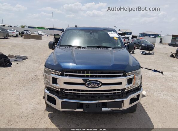 1FTEW1CP7KKF00604 2019 FORD F150 Blue Vista del cuadro de instrumentos