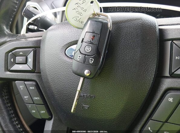 1FTEW1CP7KKF00604 2019 FORD F150 Blue Vista del salpicadero