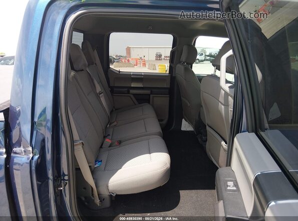 1FTEW1CP7KKF00604 2019 FORD F150 Blue Vista de la etiqueta del VIN
