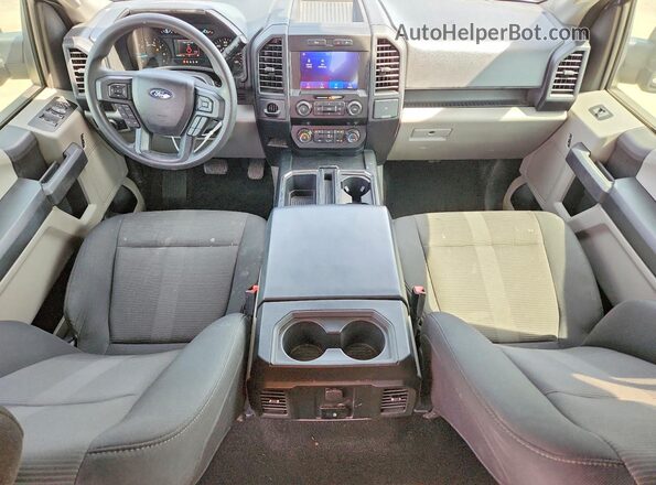 1FTEW1CP7LKD88906 2020 FORD F150 Silver Առջևի վահանակի տեսք