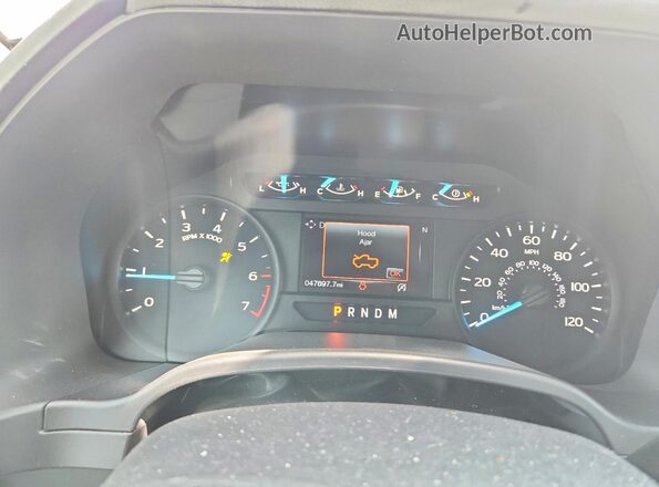 1FTEW1CP7LKD88906 2020 FORD F150 Silver Սարքավորումների վահանակի տեսք