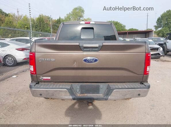 1FTEW1CP8GKF47065 2016 FORD F150 Brown 