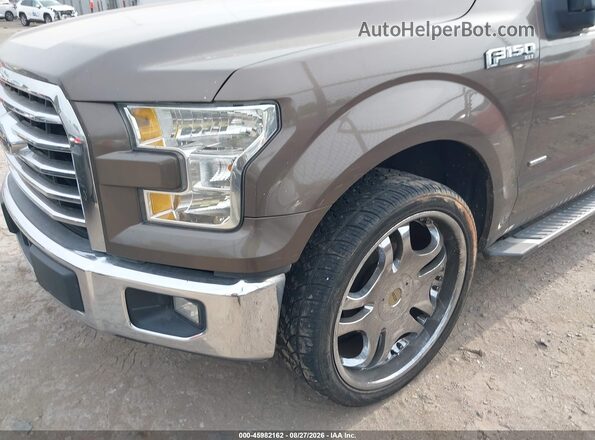 1FTEW1CP8GKF47065 2016 FORD F150 Brown Vista frontal