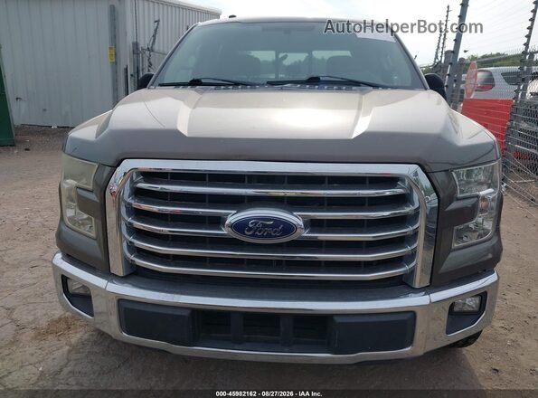 1FTEW1CP8GKF47065 2016 FORD F150 Brown Vista del salpicadero