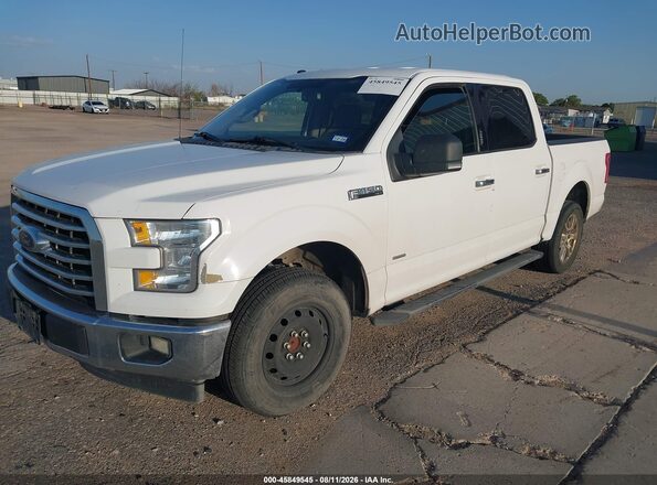 1FTEW1CP8HKE09740 2017 FORD F150 White Առջևի ձախ երեք քառորդ տեսարան