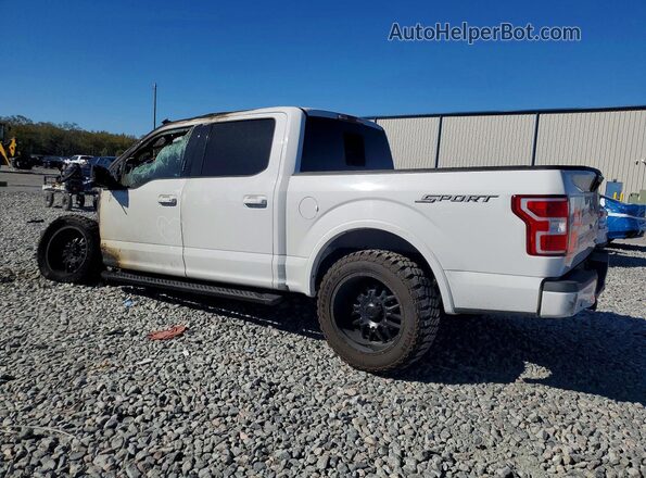 1FTEW1CP8JFC92918 2018 FORD F150 White Հետևի ձախ