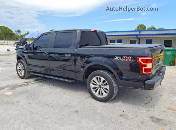 1FTEW1CP8JFE38637 2018 FORD F150 Black Trasero izquierdo