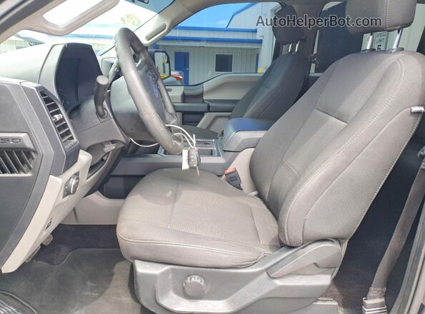 1FTEW1CP8JFE38637 2018 FORD F150 Black Vista interior delantera