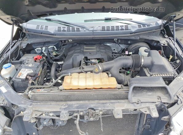 1FTEW1CP8JFE38637 2018 FORD F150 Black Vista interior trasera