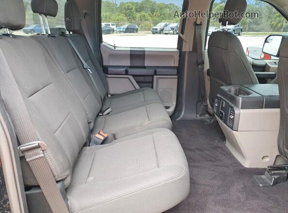 1FTEW1CP8JFE38637 2018 FORD F150 Black Vista de los asientos traseros