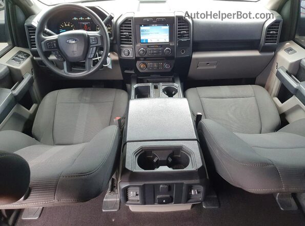 1FTEW1CP8JFE38637 2018 FORD F150 Black Vista del salpicadero