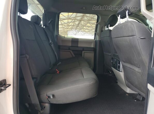 1FTEW1CP8KFC01535 2019 FORD F150 White Rear seats view