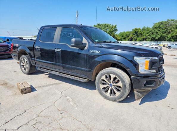 1FTEW1CP8KKC97108 2019 FORD F150 Black Передня права чверть