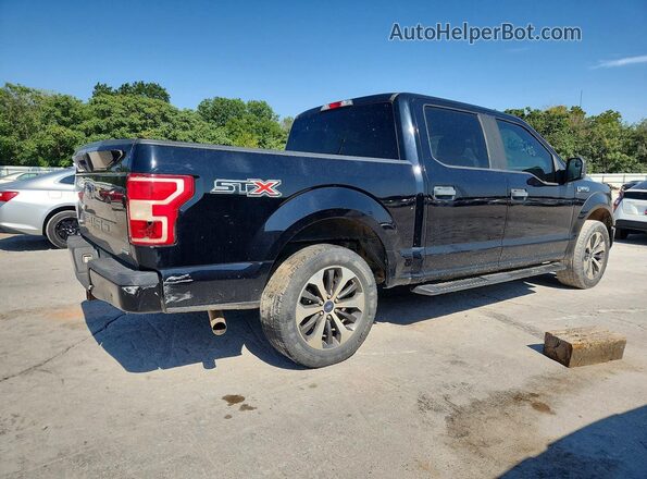 1FTEW1CP8KKC97108 2019 FORD F150 Black Задня права чверть