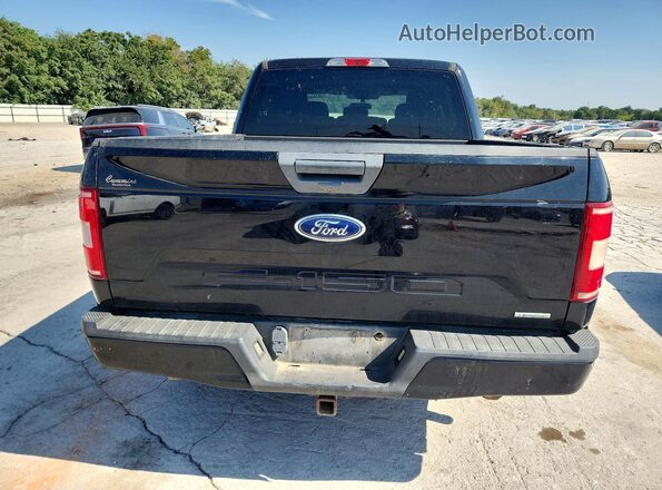 1FTEW1CP8KKC97108 2019 FORD F150 Black Вид ззаду