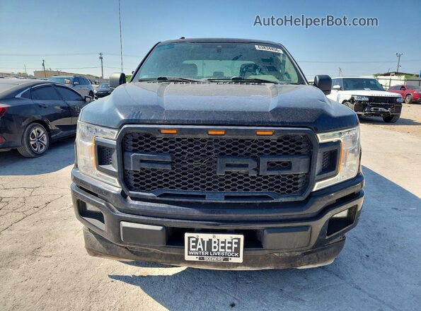 1FTEW1CP8KKC97108 2019 FORD F150 Black Вид спереду