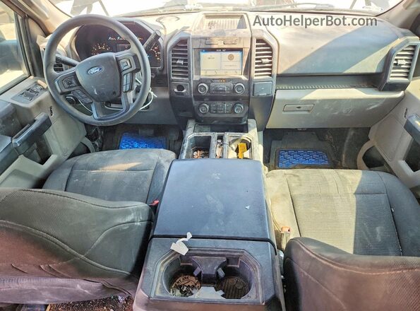 1FTEW1CP8KKC97108 2019 FORD F150 Black Вид панелі приладів
