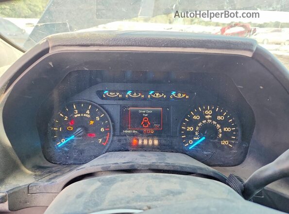 1FTEW1CP8KKC97108 2019 FORD F150 Black Вид щитка приладів