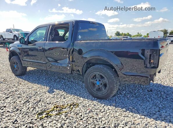 1FTEW1CP9GFA76214 2016 FORD F150 Черный Задняя левая четверть