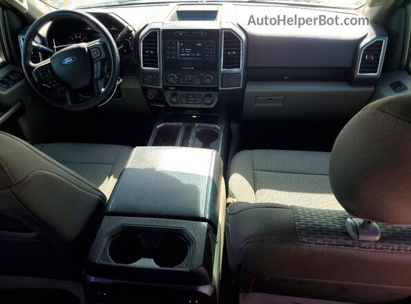 1FTEW1CP9GFA76214 2016 FORD F150 Черный Вид панели приборов