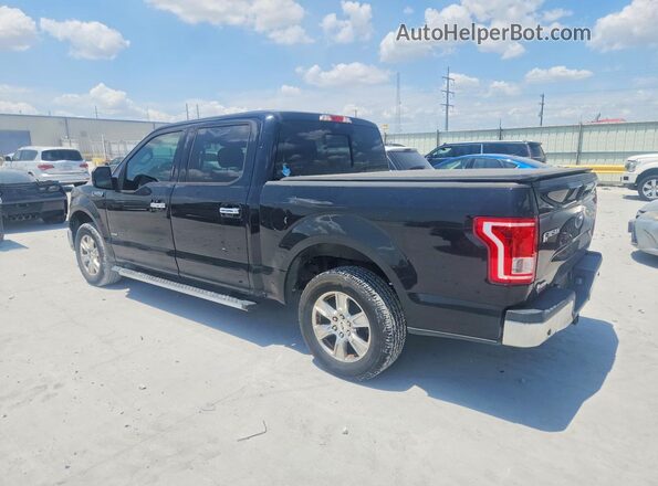 1FTEW1CP9HFA32909 2017 FORD F150 Black უკანა მარცხენა