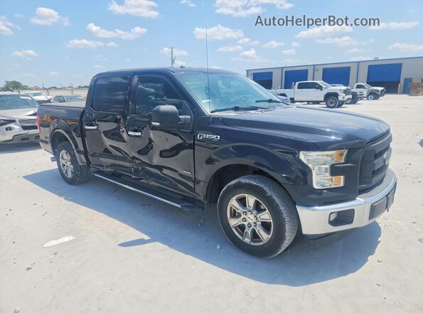 1FTEW1CP9HFA32909 2017 FORD F150 Black წინა მარჯვენა