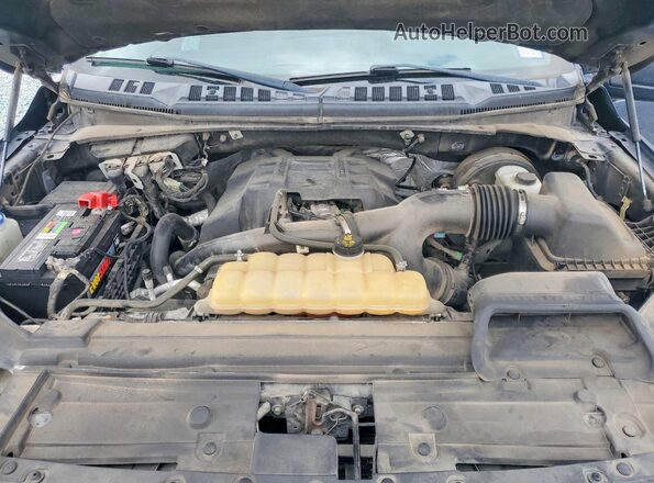 1FTEW1CP9JFC62746 2018 FORD F150 Blue Вид задньої частини салону