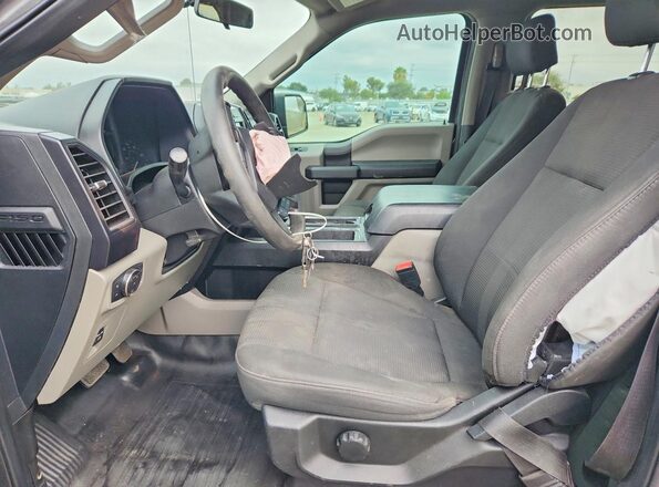 1FTEW1CP9KKD46896 2019 FORD F150 Charcoal Widok wnętrza z przodu