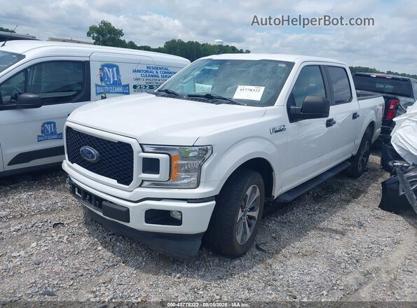 1FTEW1CP9LFC63348 2020 FORD F150 White Առջևի ձախ երեք քառորդ տեսարան