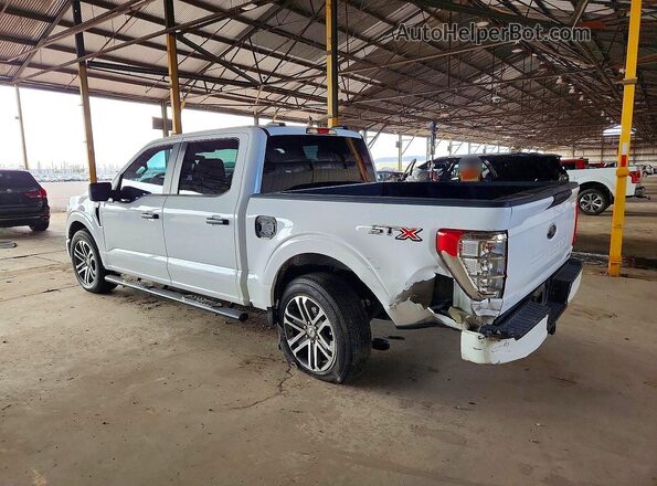 1FTEW1CP9MKD22911 2021 FORD F150 White უკანა მარცხენა