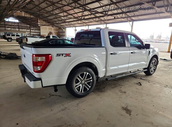 1FTEW1CP9MKD22911 2021 FORD F150 White უკანა მარჯვენა