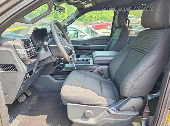 1FTEW1CP9PKD57582 2023 FORD F150 Gray Front interior view