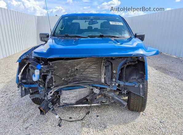 1FTEW1CP9PKD68775 2023 FORD F150 Blue Front view