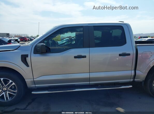 1FTEW1CP9PKE27940 2023 FORD F150 Gray Սալոնի 360 աստիճան տեսք