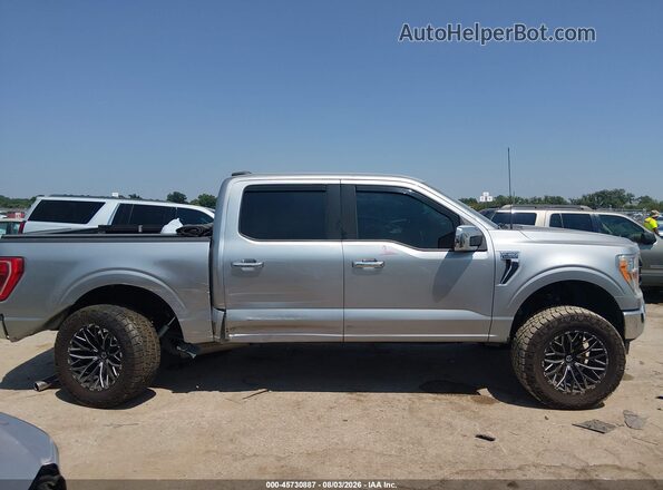 1FTEW1CP9PKF90460 2023 FORD F150 Серебряный Вид задней части салона