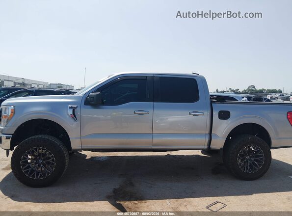 1FTEW1CP9PKF90460 2023 FORD F150 Серебряный Панорамный вид салона 360°
