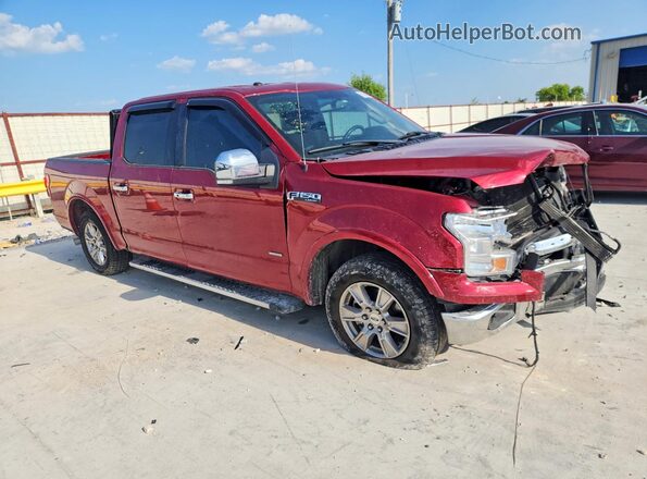 1FTEW1CPXGKE30507 2016 FORD F150 Red წინა მარჯვენა